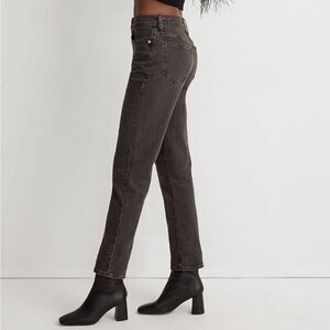 Madewell The Perfect Vintage Jean in Lunar Wash Black Gray 28 Never Worn NWOT